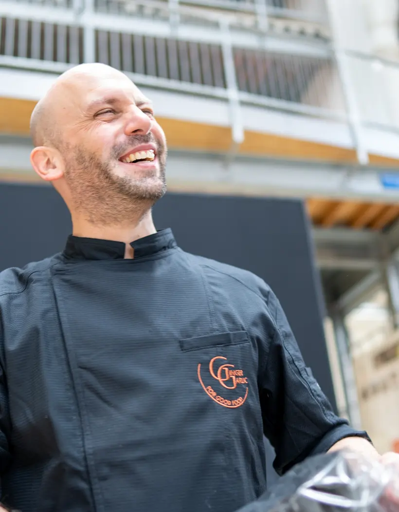 Philippe Toufexis, chef en mede-eigenaar van Ginger & Garlic