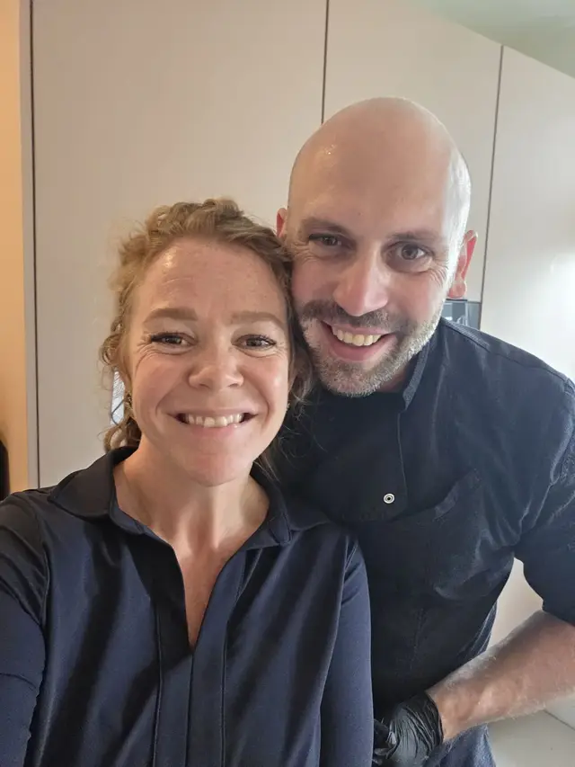 Staschja and Philippe, the two people behind Ginger & Garlic