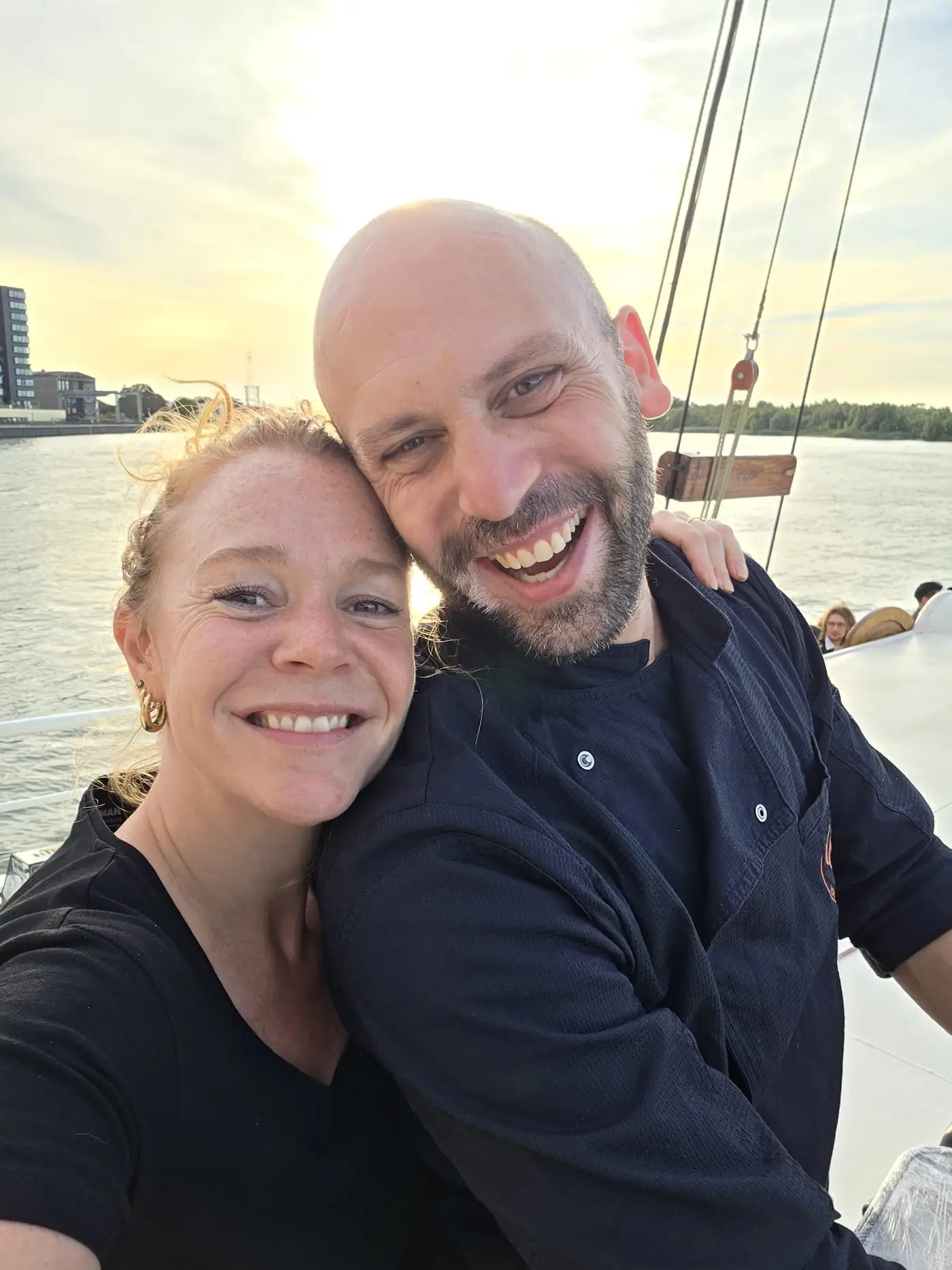 Staschja and Philippe of Ginger & Garlic, caterers from Nieuwerkerk aan den IJssel